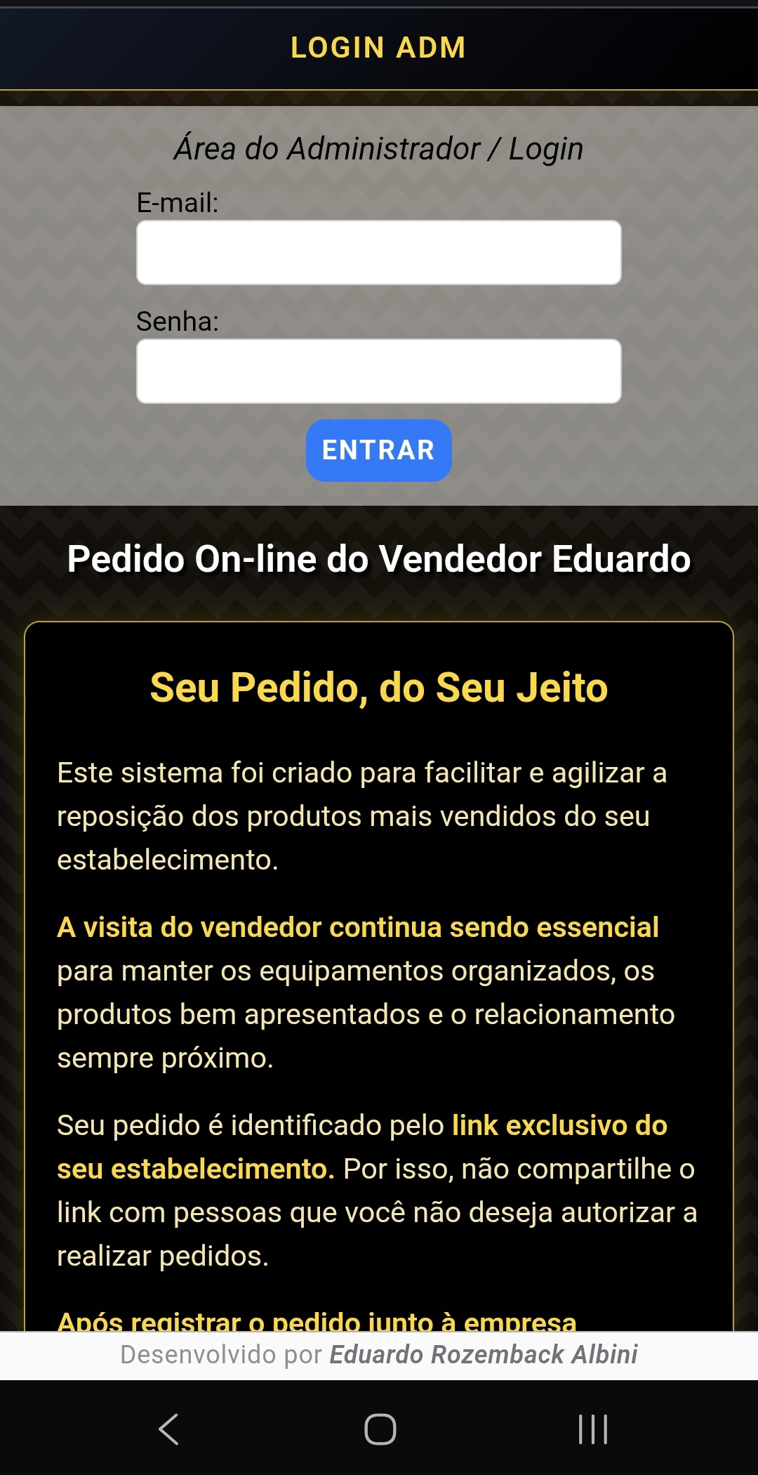 login seguro